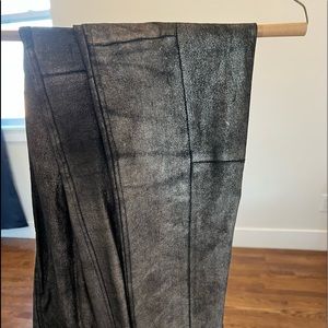 Ralph Lauren lamb leather skinny pants